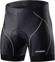 Men&#39;S 4D Padded Bike Bicycle Mtb Liner Shorts With Anti-Slip Leg Grips From - £33.50 GBP
