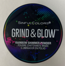 Sinful Colors GRIND &amp; GLOW Rainbow Shimmer Powder 3018 Fantasy Reverie 0... - £10.18 GBP