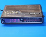 Vintage GE Alarm Clock Radio - Digital AM/FM Model 7-4612B - TESTED &amp; WO... - $29.97