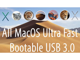 Every Mac OS Step By Step Creation Guide To Make FAST! Bootable 3.0 USB Repair R - £13.18 GBP