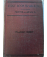 .  First Book of Algebra, Enlarged Edition: written by Flethcher Durell,... - £46.00 GBP