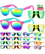 Kids Sunglasses Bulk Kids Sunglasses Party Favor 16pack Neon Sunglasses ... - £23.88 GBP