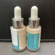 Maybelline New York Green Edition Superdrop Tinted Oil Base Makeup 2 Pack #25 - £11.07 GBP