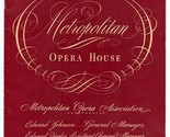 Metropolitan Opera Program 1945 Golden Cockerel Patrice Munsel Richard M... - £18.17 GBP