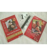 CANON 4x6 photo paper:5 Plus Glossy, 5 PRO borderless, 17&quot; adhesive magn... - $76.02 MXN