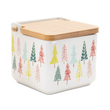 Ceramic Pine Tree Print Box (Set of 2) - $53.08