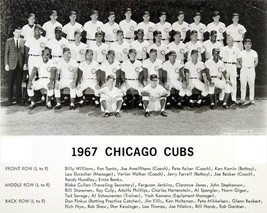 1967 CHICAGO CUBS 8X10 TEAM PHOTO BASEBALL PICTURE MLB - £3.86 GBP