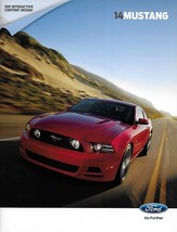 2014 Ford Mustang Sales Brochure Catalog 14 Us Gt Shelby GT500 - £7.97 GBP