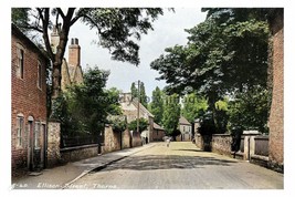 ptc1502 - Yorks. - Houses &amp; Cottages down Ellison Street in Thorne - print 6x4 - $2.80