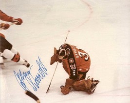 John Garrett (d. 1992) Signed Autographed NHL Glossy 8x10 Photo - £31.45 GBP