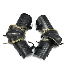 NAUTICALMART SCA Larp Armour Decorative Fluted Vambraces Bracers - $210.70