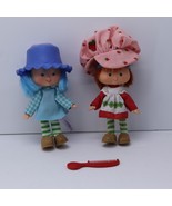 1979 American Greetings Strawberry Shortcake &amp; Blueberry Muffin Flat Hands - $74.96 CAD