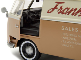 Volkswagen Bus WheelJack Tan and Beige Diecast Statue Diecast Model - €97,36 EUR