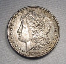 1890 Silver Morgan Dollar CH XF Coin AN36 - £36.39 GBP