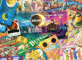 Buffalo Games - Aimee Stewart - Path of Totality - 1000 Piece Solar Eclipse Jigs - $26.96
