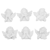 24Pcs Angel Miniatures Figurines Resin Flatback Christmas Embellishments... - £14.93 GBP