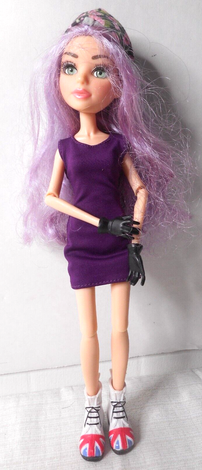 Project MC2 MC MGA NETFLIX Doll MCKEYLA MCALISTER Purple Hair Dress Shoes 2015 - $21.77