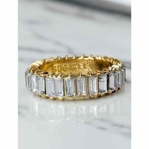 SUGARFIX By Baublebar Baguette Clear Baguette Crystal Statement Ring Size 7 - £7.63 GBP