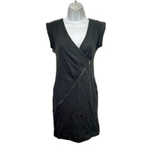 Marc by Marc Jacobs green exposed zip 100% wool Shift Dress Size XS - £35.59 GBP