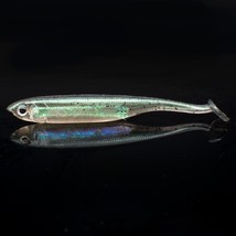 FOVONON 4pcs/Lot  Soft Fishing Lure Seab  Bait  Worm Shad Eel Needfish  Swimbait - £42.09 GBP