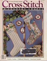 Cross Stitch &amp; Country Crafts July/Aug 1988 23 Projects Americana Sampler - $14.84