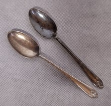 International Silver Exquisite Teaspoons 2 Silverplated 1940 - £6.21 GBP