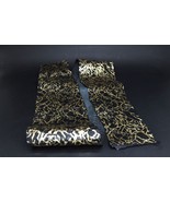 Genuine Asia Gold Cheetah Print Slick Snake Skin Snakeskin Craft Supply ... - $20.64+