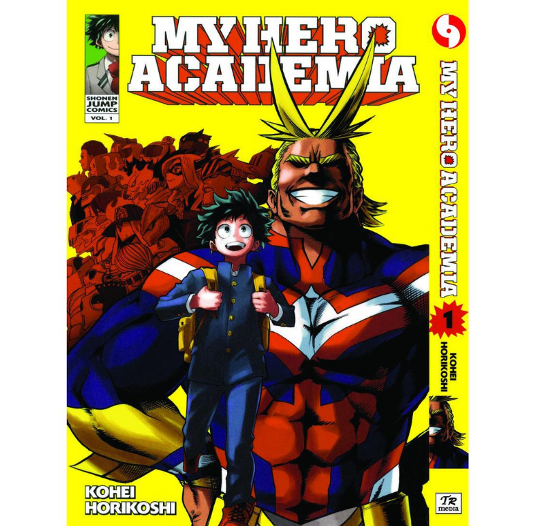 My Hero Academia Manga Volumes 1 - 4 Collection Set: Kohei