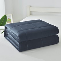 Madison Gray Weighted Blanket Provides Autism Anxiety Stress Calking Size 25 Lbs - $89.09