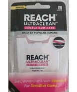 Reach UltraClean Gentle Gum Care  Cinnamon Mint 50 Yd Soft Woven Floss New! - $54.66 CAD