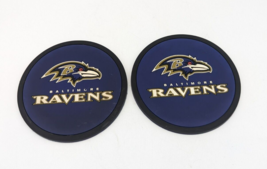 BALTIMORE RAVENS Coaster Set of  2 PRO Football NFL Licensed Sports LOGO - $3.62