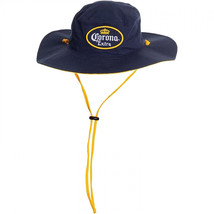 Corona Extra Lifeguard Hat With Yellow Under Brim Blue - $36.98