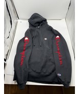 VTG 90&#39;s Champion Reverse Weave Pullover Hoodie Medium M Spell out Felt ... - $942.26 MXN