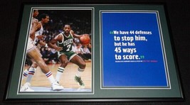 Nate Tiny Archibald Celtics Framed 12x18 Photo &amp; Quote Display  - £55.38 GBP