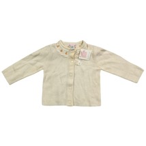 Janie and Jack Baby Cardigan 18-24 m Lambswool Angora Cashmere Pumpkin H... - $38.61