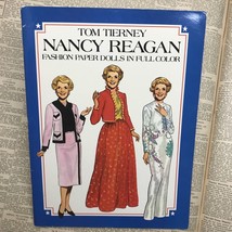 Paper Dolls Uncut Nancy Reagan Tom Tierney Dover 1983 - £10.41 GBP