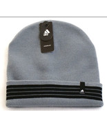 Adidas Aeroready Gray Core Fold II Knit Cuff Beanie Skull Cap Men&#39;s One ... - $25.34 CAD