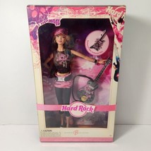 Barbie Hard Rock Cafe Doll Pink Camo Collector 2006 K7906 Guitar Collector Pin - £55.46 GBP