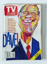 TV Guide Magazine April 14 2001 David Letterman Rochester Ed. No Label - £9.67 GBP