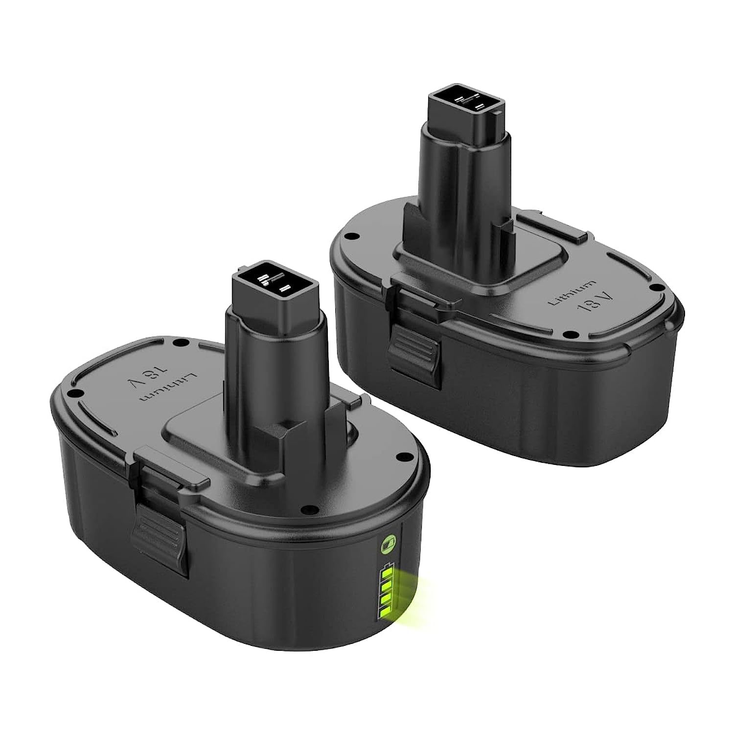 2 Pack 6.5Ah Dc9096 Replacement For-Dewalt 18V Xrp Battery Dc9096 Dc9098 Dc9099  - $116.99