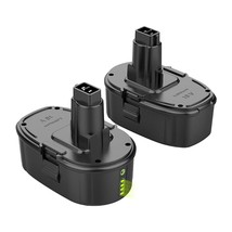 2 Pack 6.5Ah Dc9096 Replacement For-Dewalt 18V Xrp Battery Dc9096 Dc9098 Dc9099  - £88.63 GBP