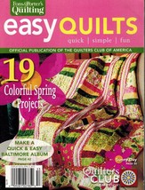 Easy Quilting Spring 2010 Fons &amp; Porter&#39;s Love Of Quilting Crafts Media - $8.59