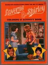 Laverne &amp; Shirley Coloring Book #405-3 1983-Penny Marshall-Cindy Williams-TV-FN - $65.18