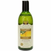 Avalon Organics Bath And Shower Gel Refreshing Lemon - 12 Fl Oz - £14.25 GBP