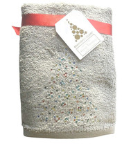 Christmas Tree Rhinestone Holiday Hand Towels Set of 2 Embellished - £24.44 GBP