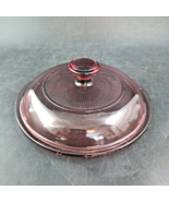 Cranberry Glass V-1-C PYREX  Replacement Lid Visions Corning - $8.00