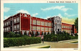 Vintage Postcard View of Gastonia High School Building North Carolina NC (C3) - £6.60 GBP