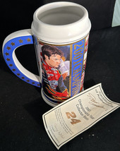 Jeff Gordon Coffee/Beer Stein/Mug 24 NASCAR Champion 2001 w/Cert - $12.87