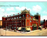 Tomlinson Hall Building Indianapolis Indiana IN 1909 DB Postcard J18 - $4.90
