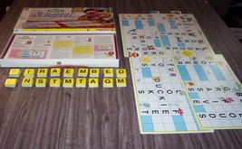 Vintage 1992 Milton Bradley Sesame Street SCRABBLE Crossword Board Game 1990&#39;s - £19.32 GBP